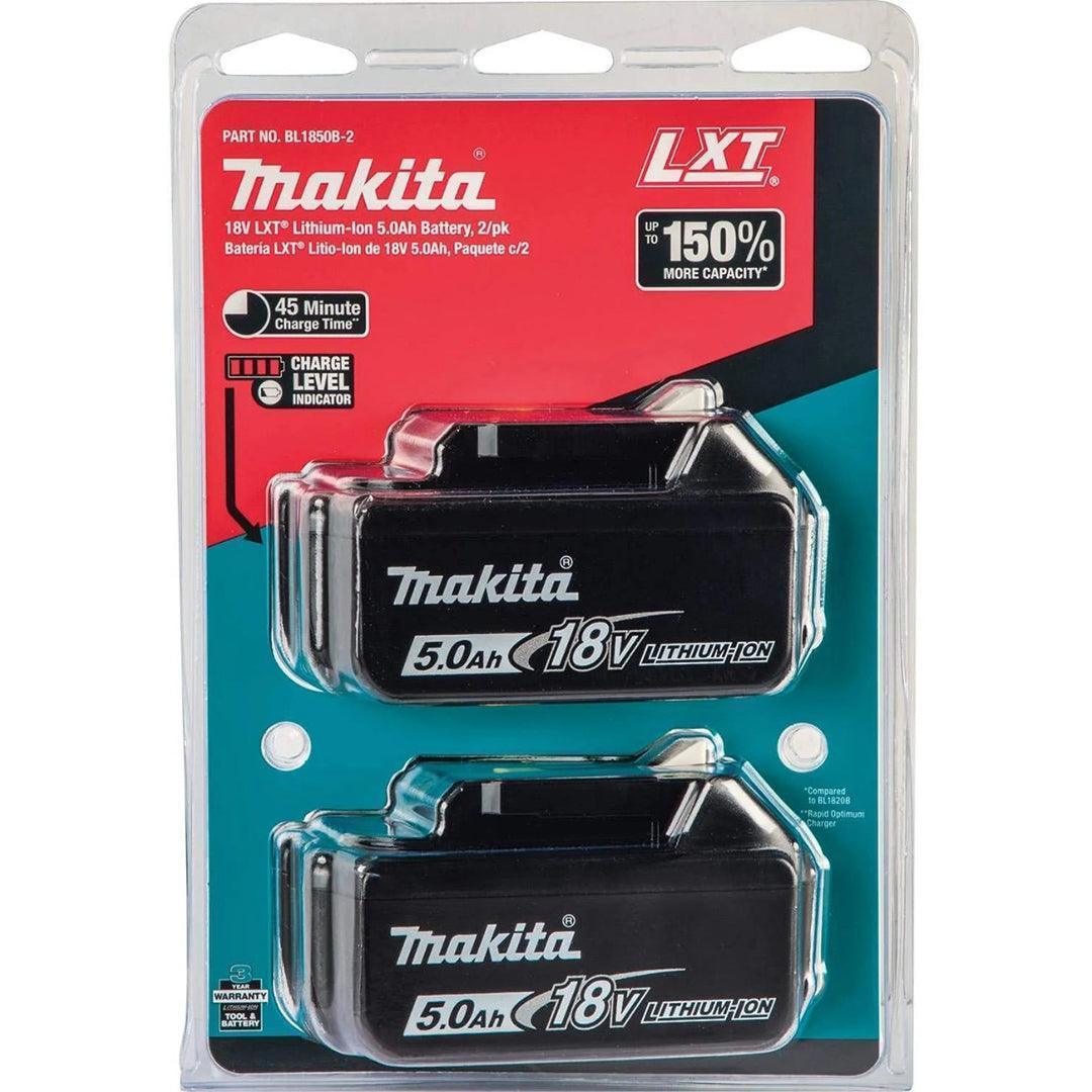 Makita Bundle DTM51Z 18V Multi-Tool + 2 BL1850B 5.0Ah Batteries + Charger